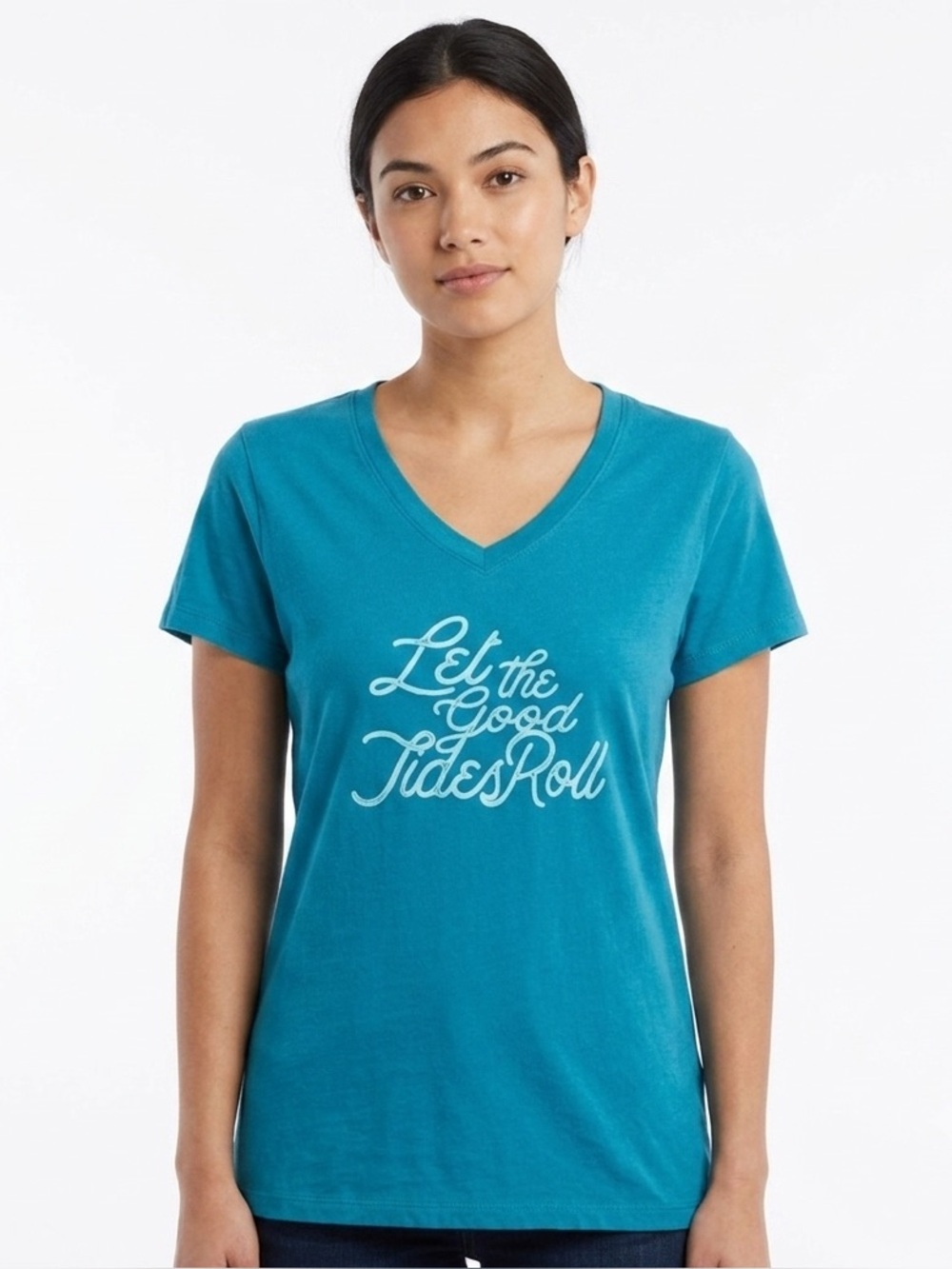 30A Dumpster Diver V-Neck T-Shirt Small